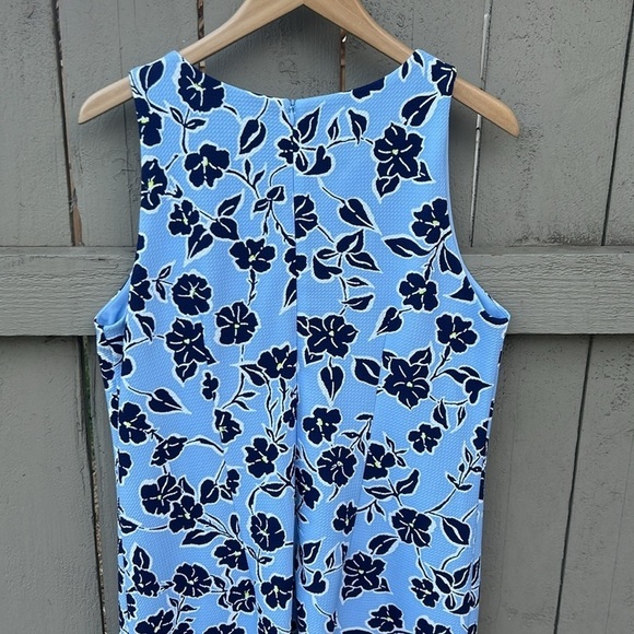Eliza J Blue Floral Dress Bohemian Cottagecore Spring Summer Feminine Sz… - Picture 6 of 6